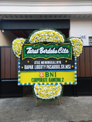 Papan Bunga Duka di Barabali