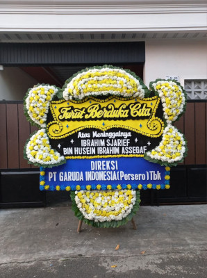 Papan Bunga Duka di Barabali