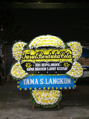Papan Bunga Duka di Barabali