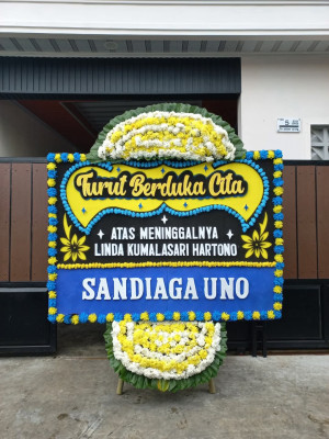 Papan Bunga Duka di Barabali