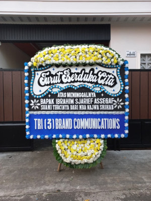 Papan Bunga Duka di Barabali